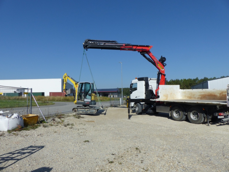 Probau Nieckarz Mietpark LKW Minibagger